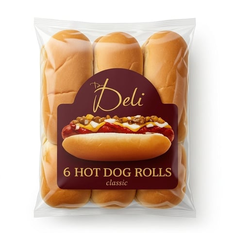 4 Hot Dog Rolls