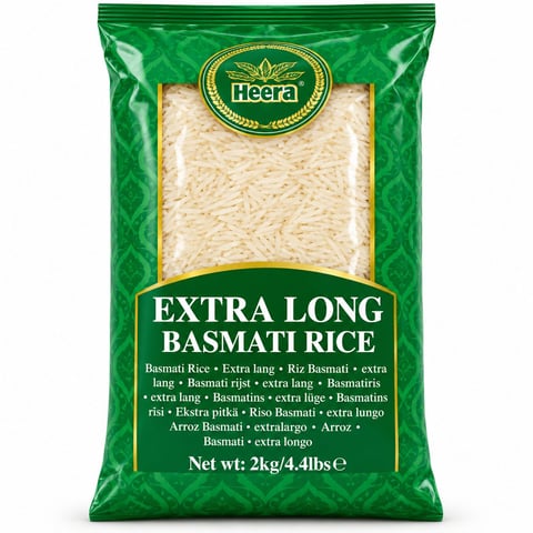 Heera Extra Long Basmati Rice 2KG