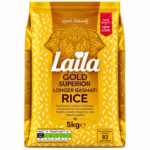 Laila Gold Basmati Rice 5kg