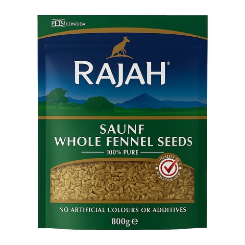 Rajah Whole Fennel Seeds 800g