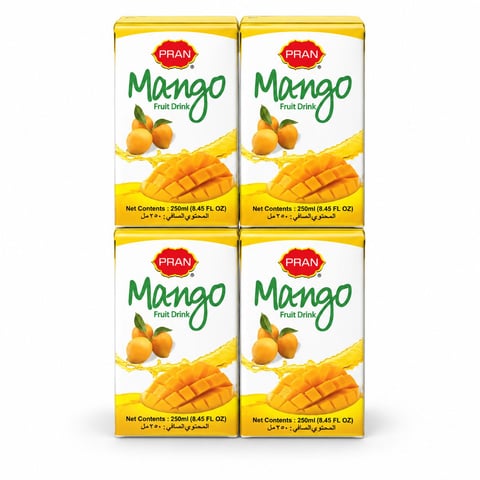 Pran Mango 4x250ml