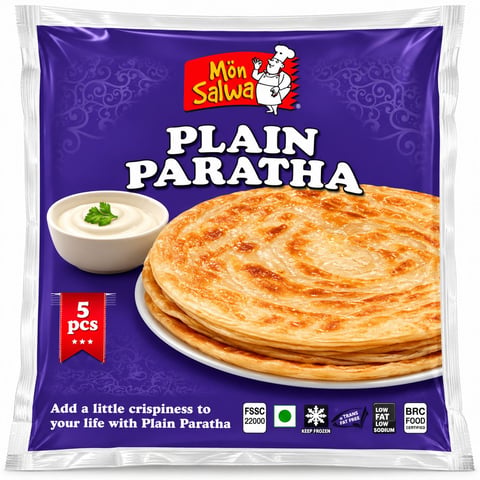 Mon Salwa Plain Para 5