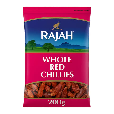 Rajah Whole Red Chillies 200g