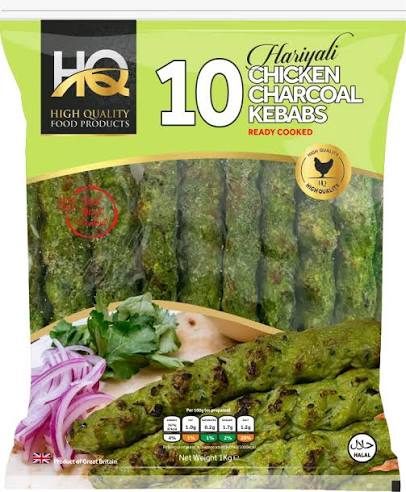 Hariyali CHICKEN CHARCOAL KEBABS (10)
