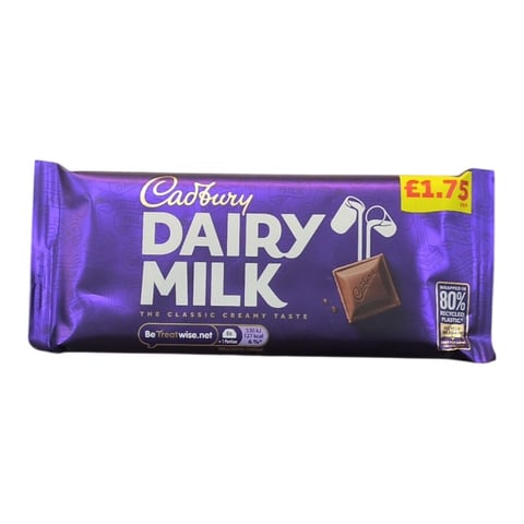 Cadbury Dairy Milk Chocolate 95g