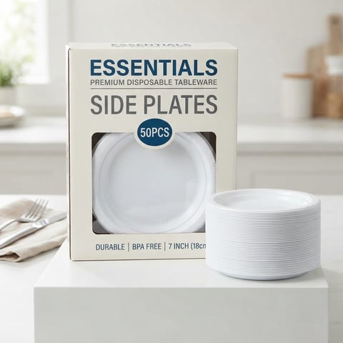 Essentials Side Plates 50pcs