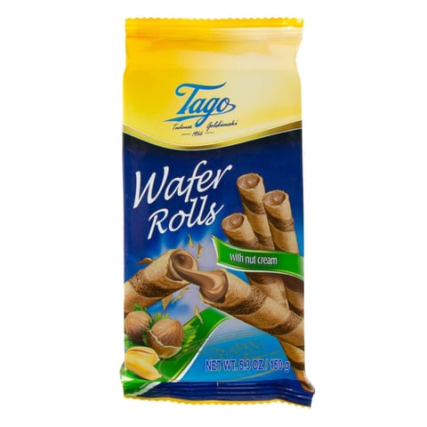 Tago Nut Wafer Rolls