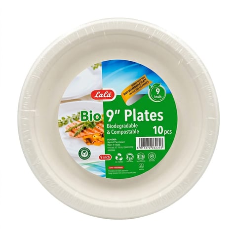 Bio 9inch Plates 10pcs