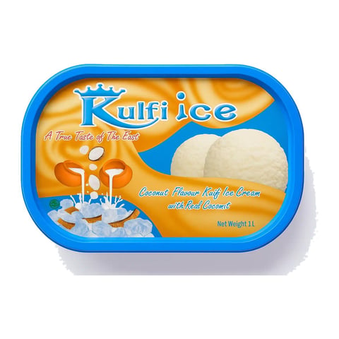 Kulfi Ice Cream Coconut 1L