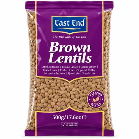 East End Brown Lentils 500g