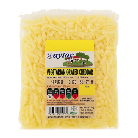 Grated Cheddar