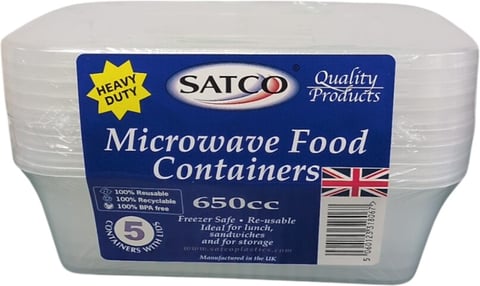 Satco Food Container 650 Cc