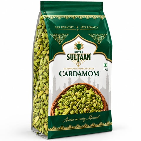 Sultan Green Cardamon 100g