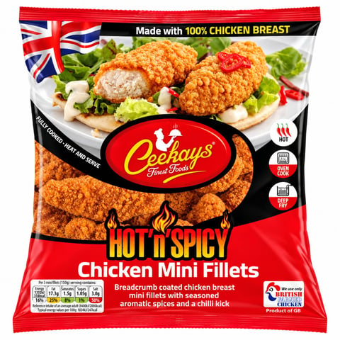 Ceekays Hot&Spicy Mini Fillets 500g