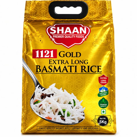 SHAAN GOLD BASMATI 1121 5kg