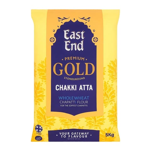East End Chakki Gold 5kg Premium Stone Ground Whole Wheat Flour