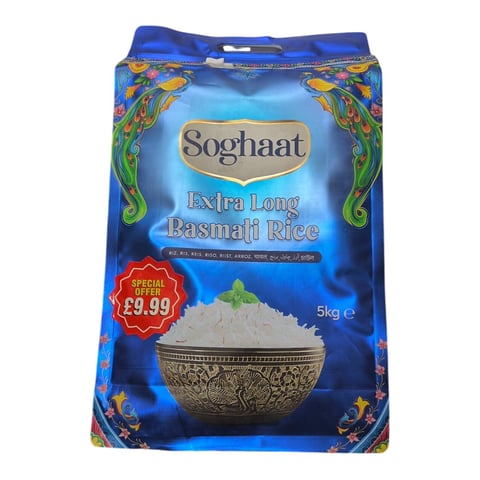 Soghaat Extra Long Basmati 5kg
