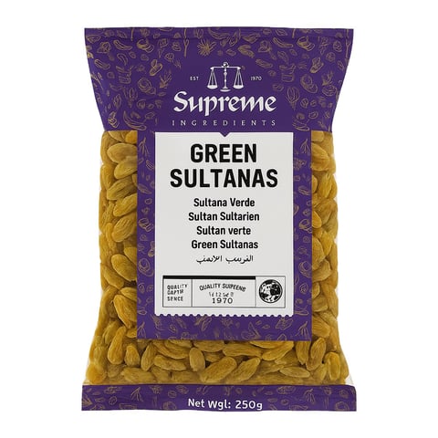 Supreme Green Sultana 250g