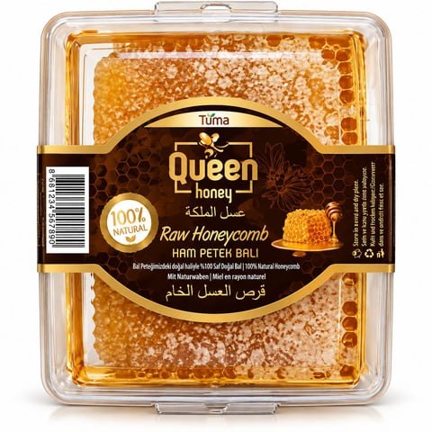 Queen Raw Honeycomb
