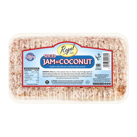 Regal Sliced Jam n Cocunut