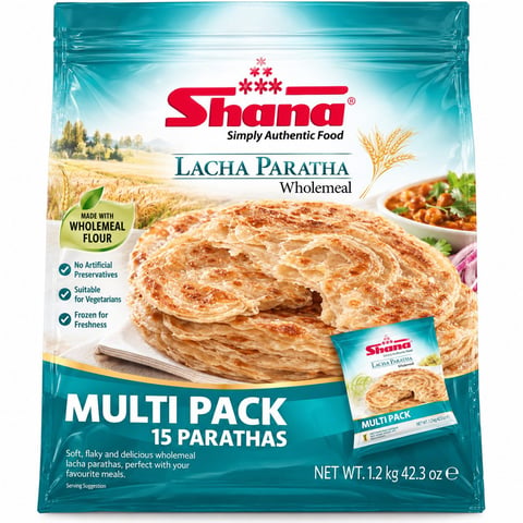 Shana Lacha Paratha Mulipack 15
