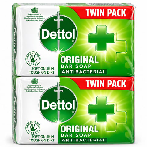Dettol Twin Pack Soap