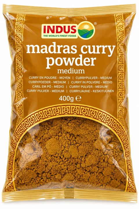 Indus Madras Curry Powder Hot 400g