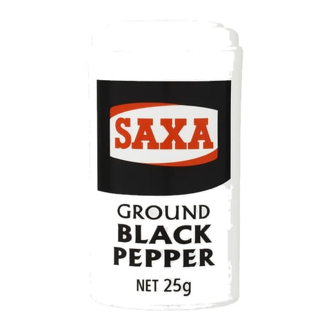 Saxa Black Peper25g