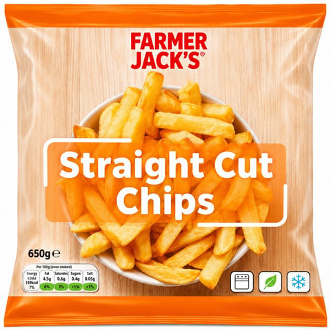 Farmer Jacks Chips 650g