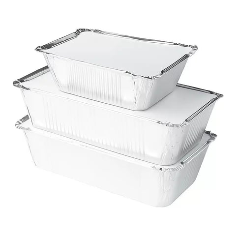 Foil dishes