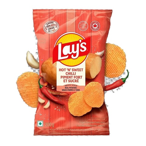 Lays Hot&Sweet chilli
