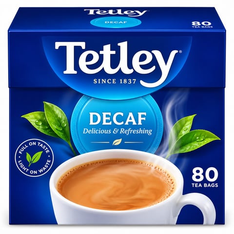 Tetley Decade 80 bags