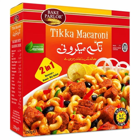 Bake Parlor Tikka Macaroni 250g