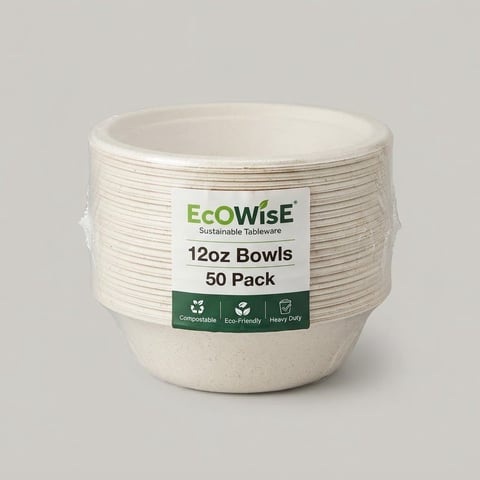 Ecowise 12oz 50 Bowls