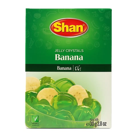 Shan Banana Jelly Crystals