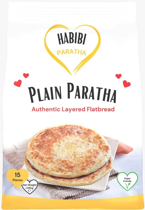 Habibi Plain Paratha 15 pack