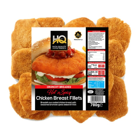 Hot And Spicy Chicken Breast Fillets