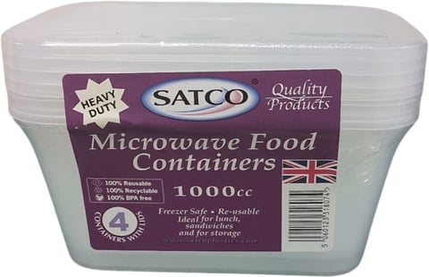 Satco Food Container 1000Cc