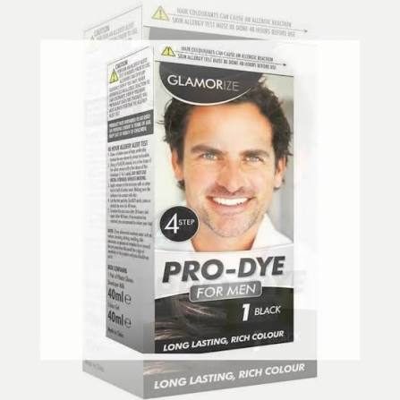 Glamorize Men Black Hair Dye