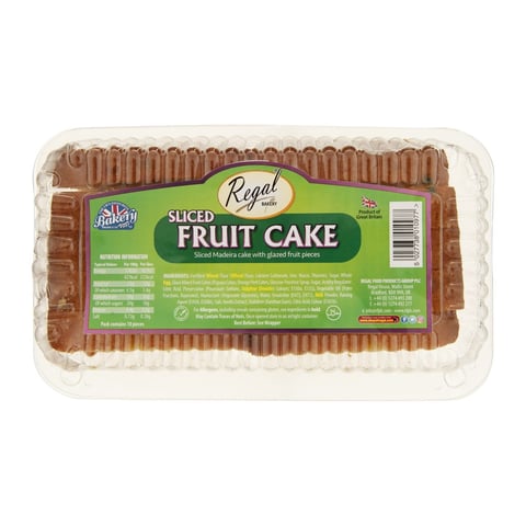 Regal Sliced Fruit Cake