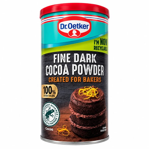 Dr. Oetker Fine Dark Cocoa Powder 190g