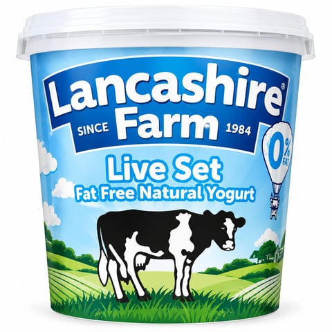 Lancashire Farm Live Set Yogurt