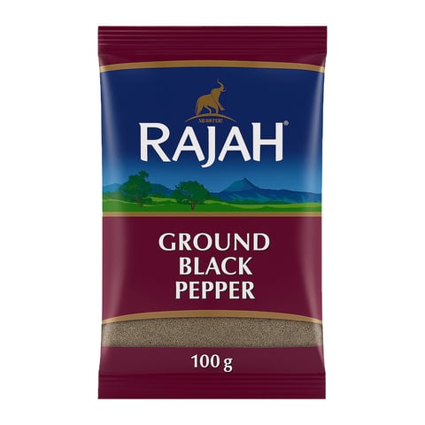 Rajah Ground Black Pepper 100g
