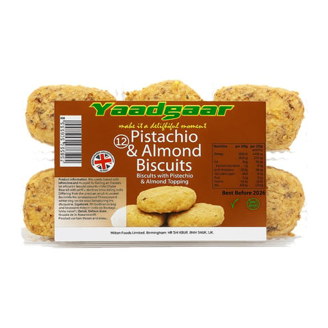 Yaadgar Pistachio Biscuits
